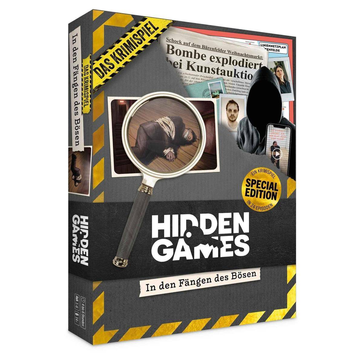 Schachttelabdeckung für „Hidden Games: In den Fängen des Bösen