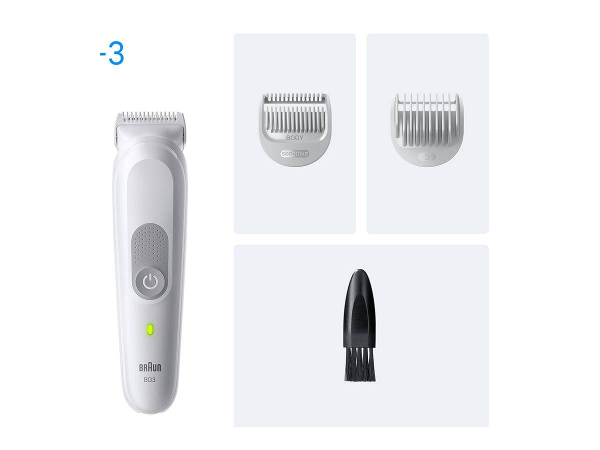 Braun Series 3 BG3530 - Körperhaartrimmer - schnurlos