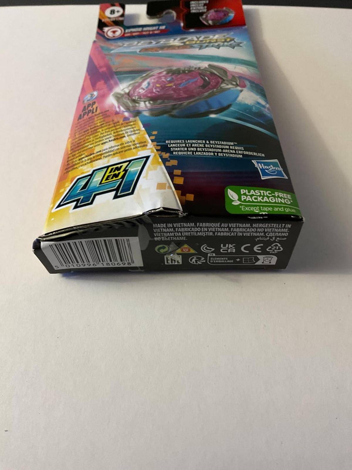 Eine bunte Spielzeugverpackungsbox mit 