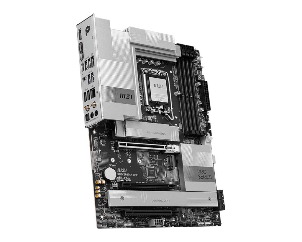 MSI PRO Z890-A WIFI - Motherboard - ATX - LGA1851 Sockel - Z890 Chipsatz - USB4, USB 3.2 Gen 1, USB 3.2 Gen 2, USB-C 3.2 Gen 2x2, USB-C 3.2 Gen2