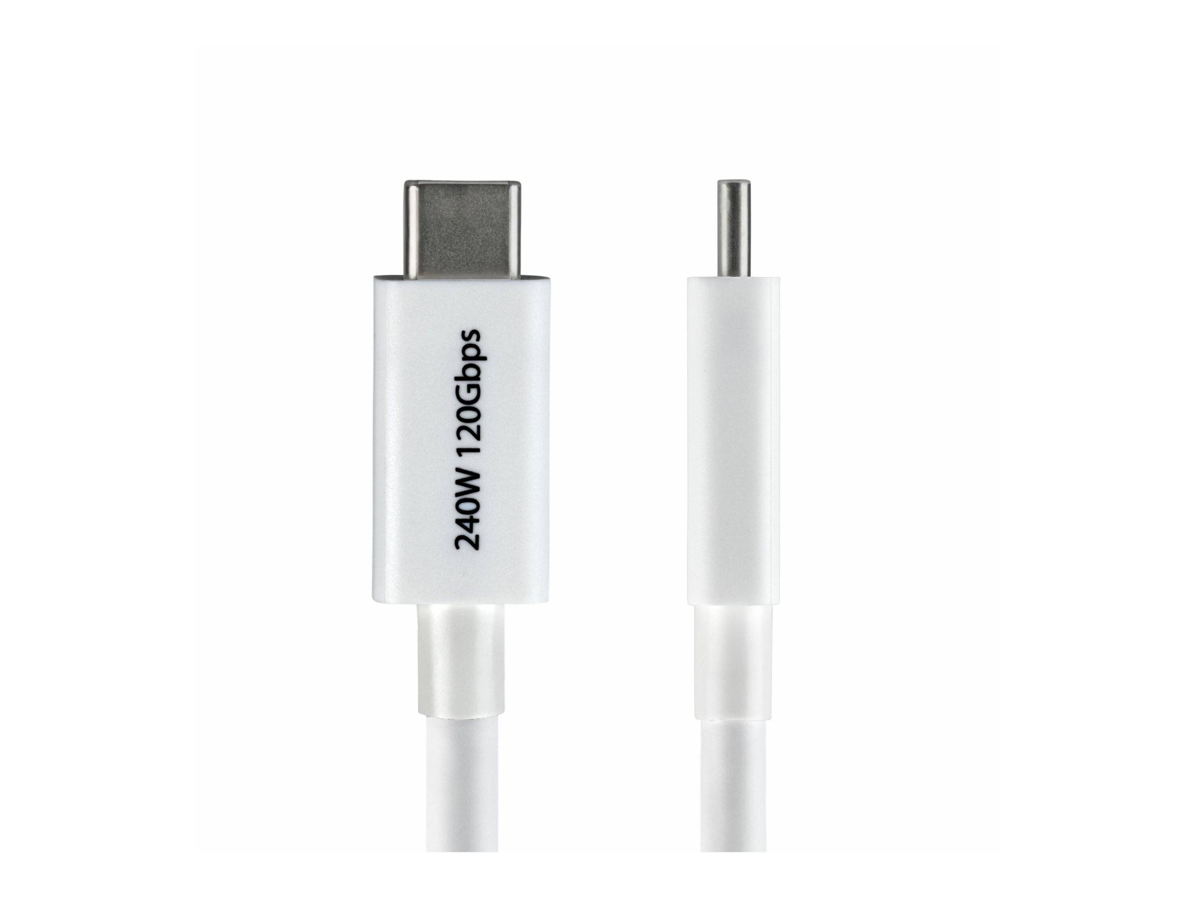StarTech.com Thunderbolt-Kabel - Thunderbolt 5 (M)zu Thunderbolt 5 (M) - USB4 /
