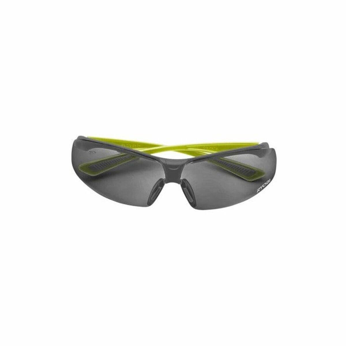 Schlanke grün-graue Sport-Sonnenbrillen mit Wickeldesign, geeignet für Outdoor-Aktivitäten, bieten UV-Schutz und ein modernes Aussehen.