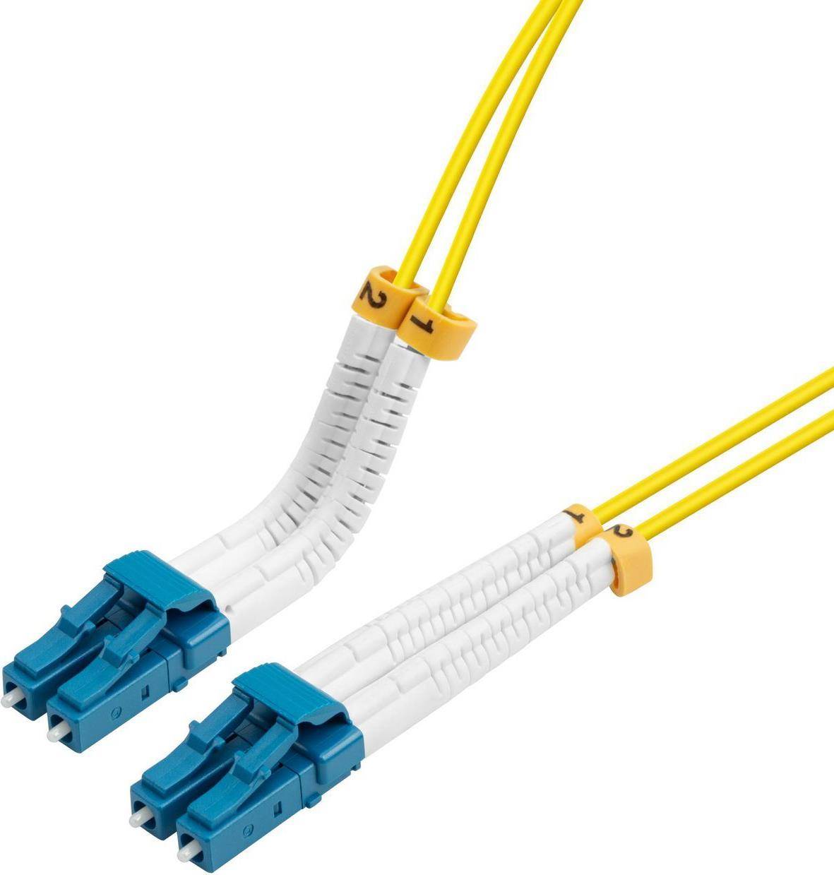 Lanview Bendable LC-LC Multimode fibre cable duplex 5m OS2