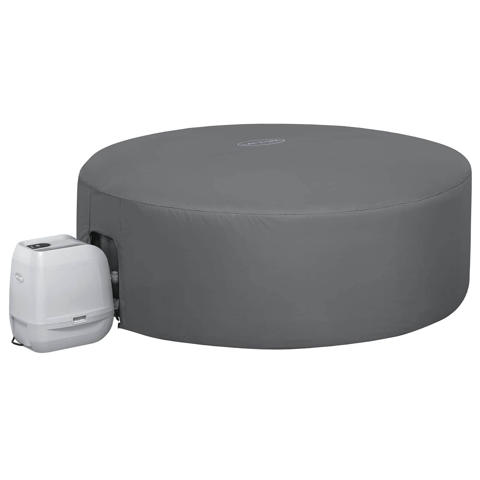Bestway Abdeckung Grau Ø216 x 80 cm PVC und POM