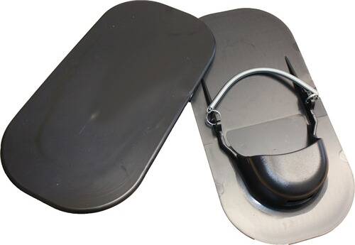 Fliesenschuhe, glatte Unterseite für Estrich