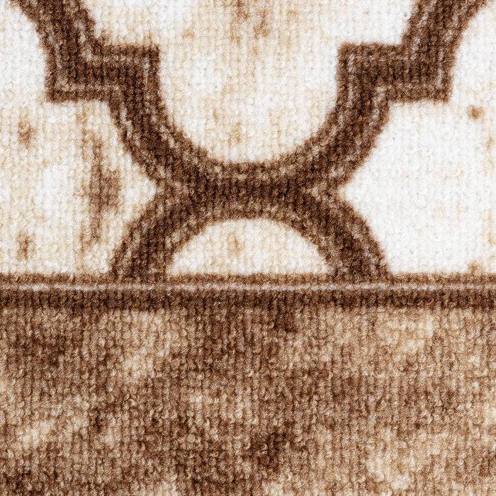 FLOORDIREKT Teppich-Läufer Waterford - Modernes Design - Robust & Pflegeleicht - 80 x 100 cm