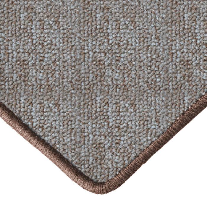 FLOORDIREKT Teppich-Läufer London – Pflegeleichter Schlingenfloor – Modernes Design – Beige – 80 x 500 cm