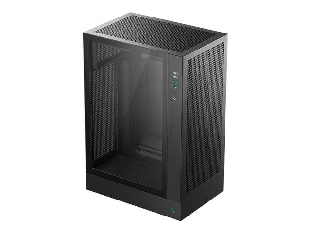 Deepcool CH170 Plus - Mid tower - micro ATX - Seitenteil mit Fenster (gehärtetes