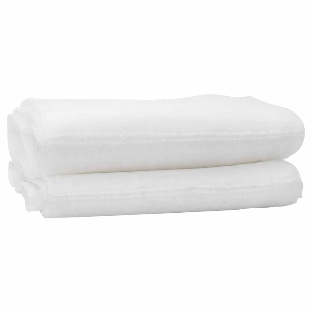 vidaXL Insektennetz Weiß 2 x 5 m Polyethylen