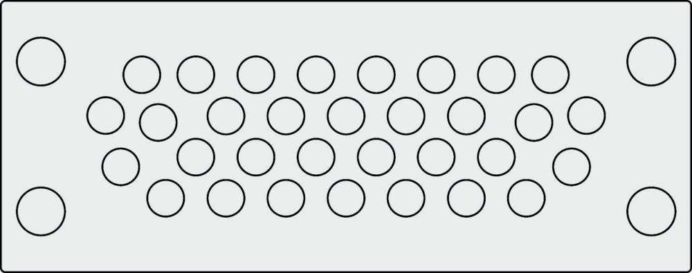 Icotek Kabeldruchführungsplatte KEL-DPU 24/32 grau