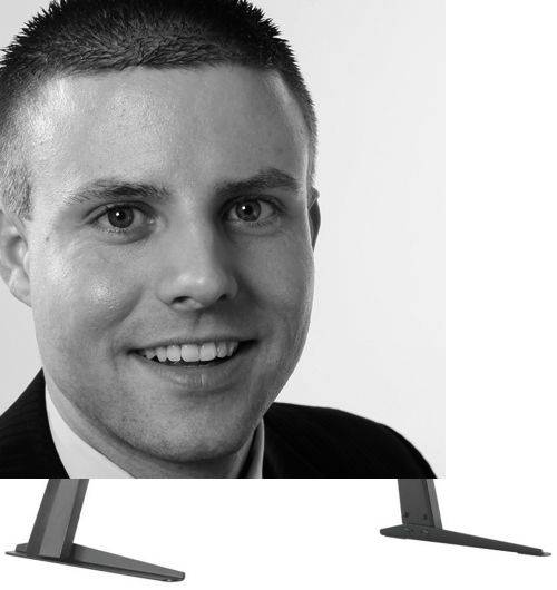 Dacomex TV-Ständer D70-50B, für Flachbildschirme 81 - 178 cm (32" - 70"), bis 50 kg, schwarz
