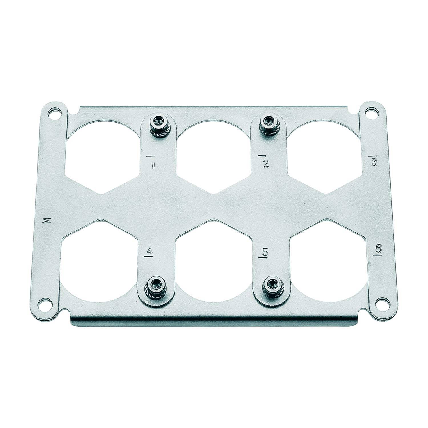 HARTING Han HPR Halterahmen, Baugröße 48 HPR Buchse, für 6 HC-Module 350 Werkstoff Metall - 1 Stück