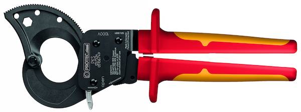 PKS VDE Ratschen-Kabelschere 34mm