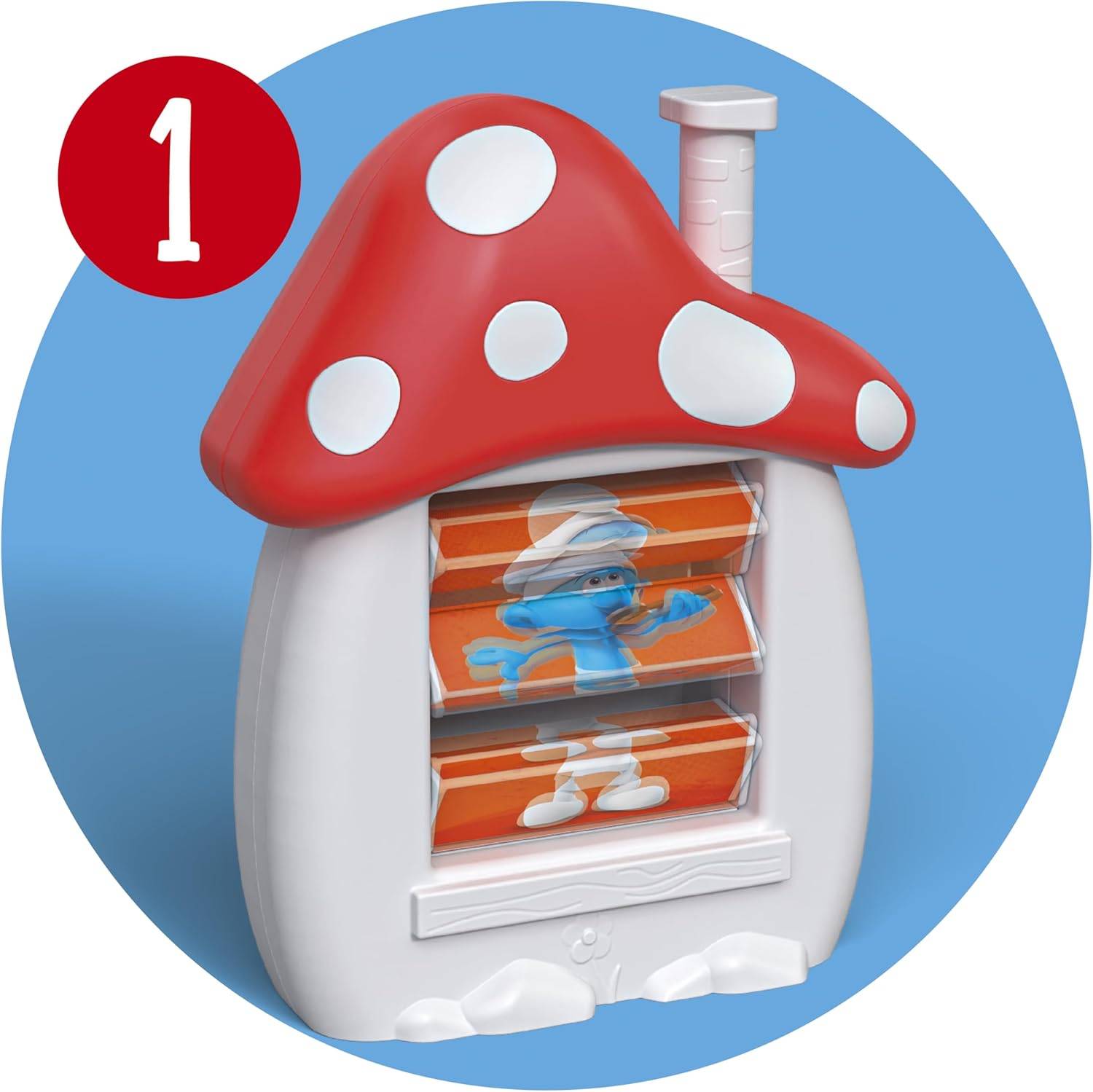 Schmidt Die Schlümpfe Schlumpf Mix Kinderspiel Actionspiel 2–4 Spieler Cartoon Spaß