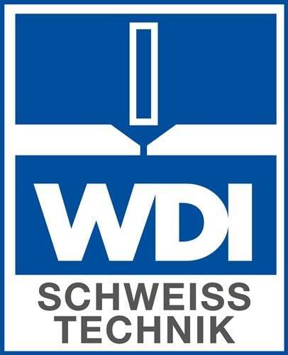 Logo mit weißem Text „WDI SCHWEISS TECHNIK