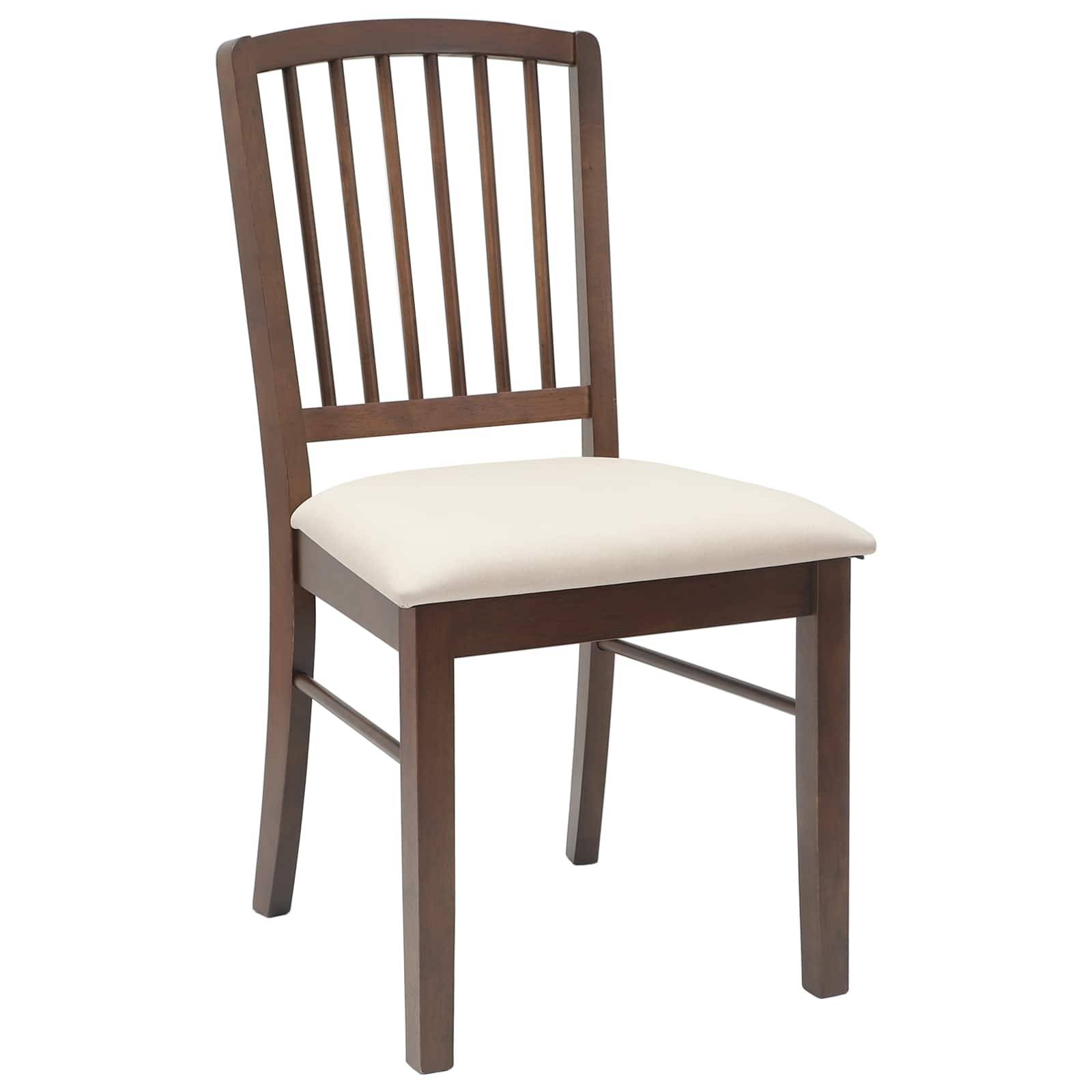 vidaXL Esszimmerstühle 2 pcs Hellbraun 50 x 52,5 x 91 cm