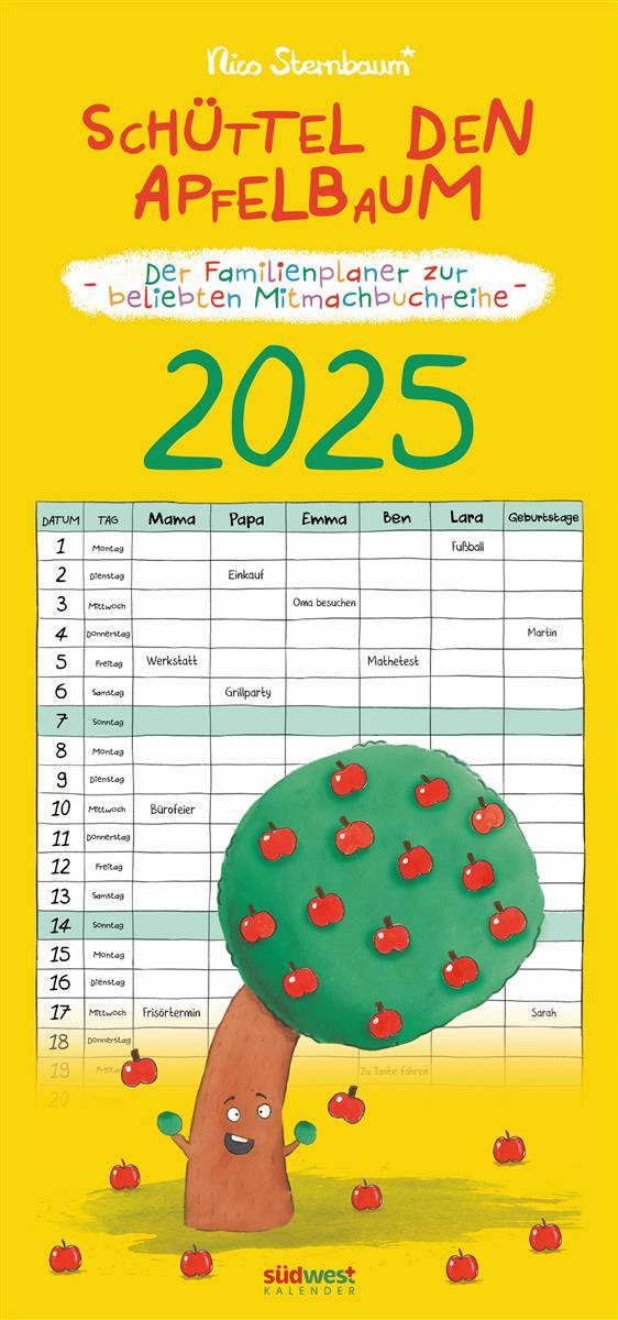Familienplaner-Kalender „2025