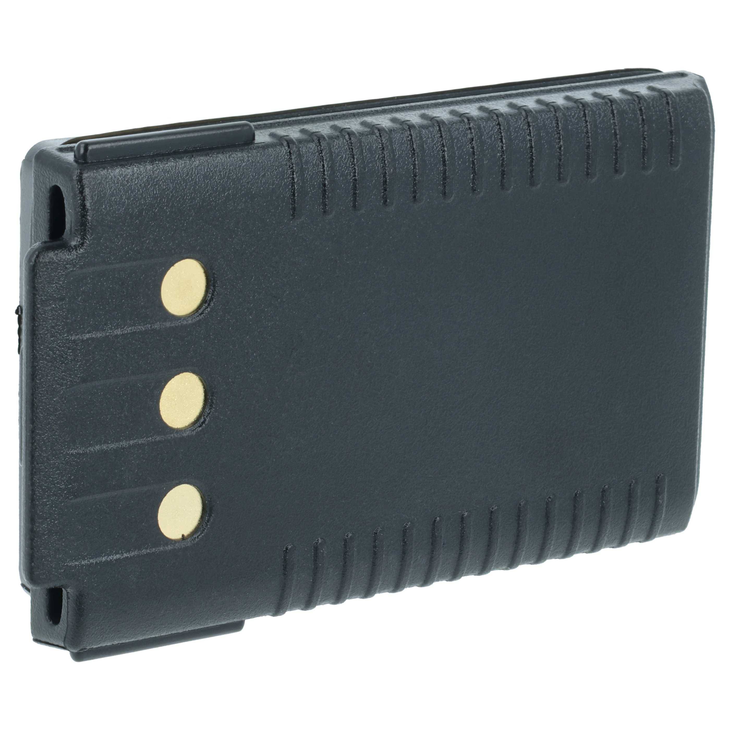 vhbw Akku kompatibel mit Yaesu FT-70D, FT-70DR, FT-70DS Funkgerät, Walkie Talkie (1800 mAh, 7,4 V, Li-Ion)