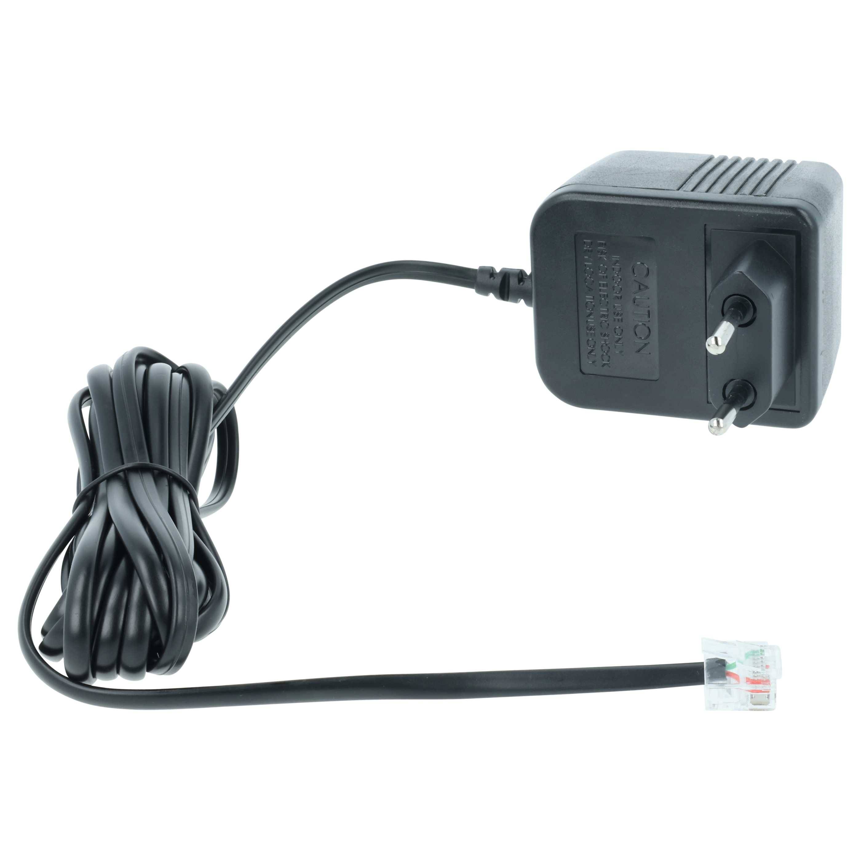 vhbw Netzteil kompatibel mit Aastra 6773 IP, 6775 IP Festnetz-Telefon, Haustelefon - 300 cm