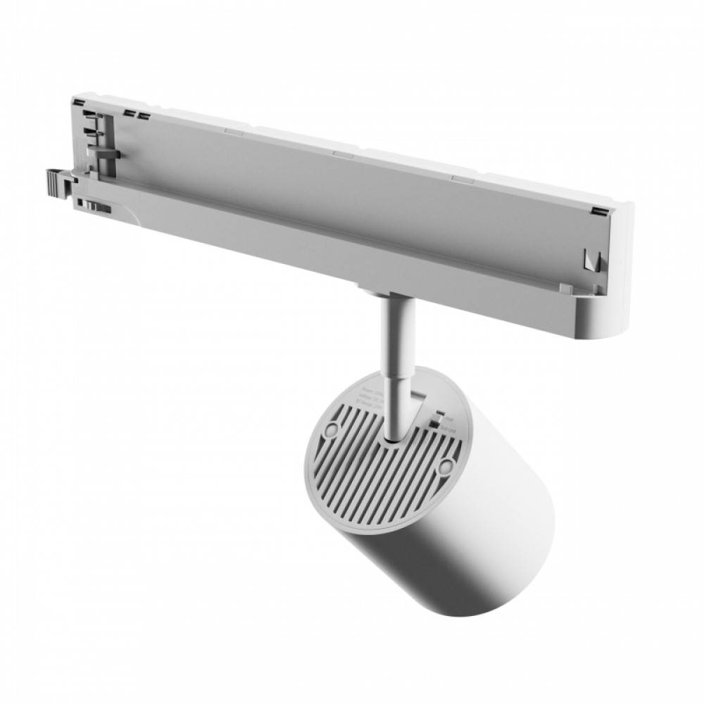 SpectrumLED 3-Phasen Stromschienenstrahler Speaker Bluetooth Lautsprecherbox 10W 230V IP20 weiß