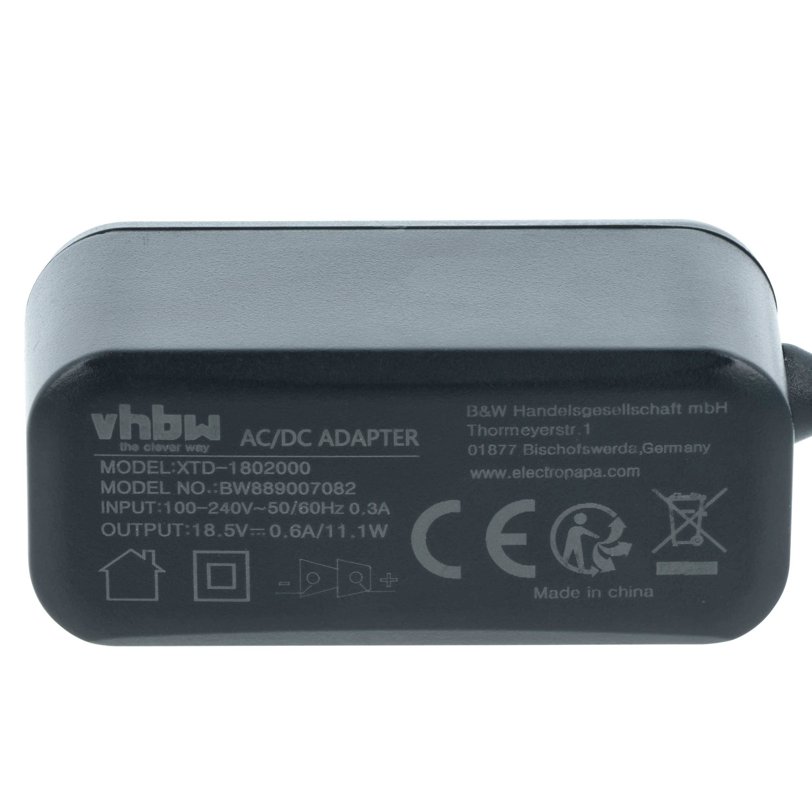 vhbw Netzteil Ersatz für Gardena 09836-00.610.00, 8713411286346 für Gartengerät, Rasentrimmer - 190 cm