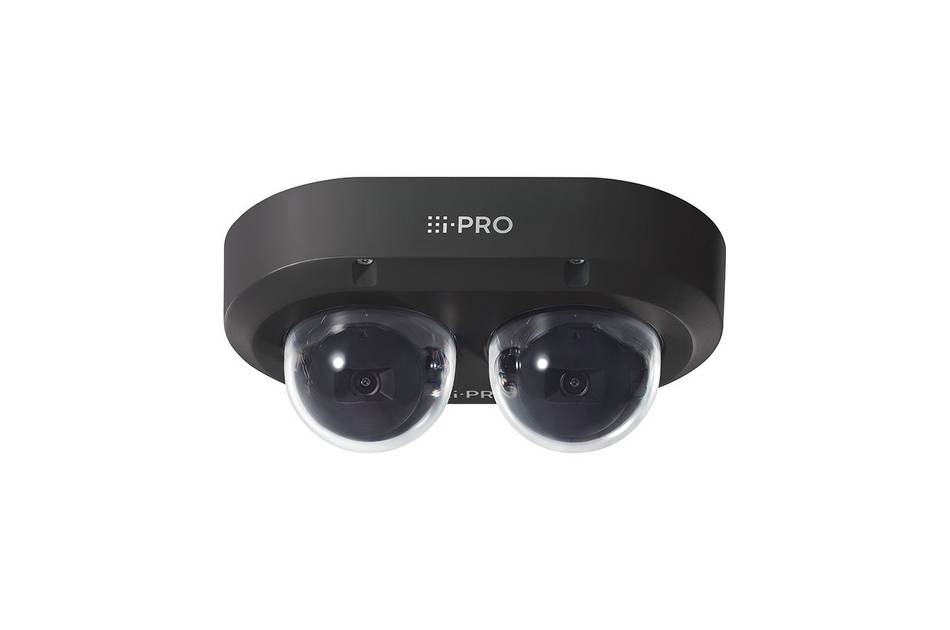 i-PRO WV-S85702-F3L1V, Netzwerk Multisensor Kamera S-Serie, 2x8MP@15fps, 3,1mm AI, IK10, IP66/IP67, out,black