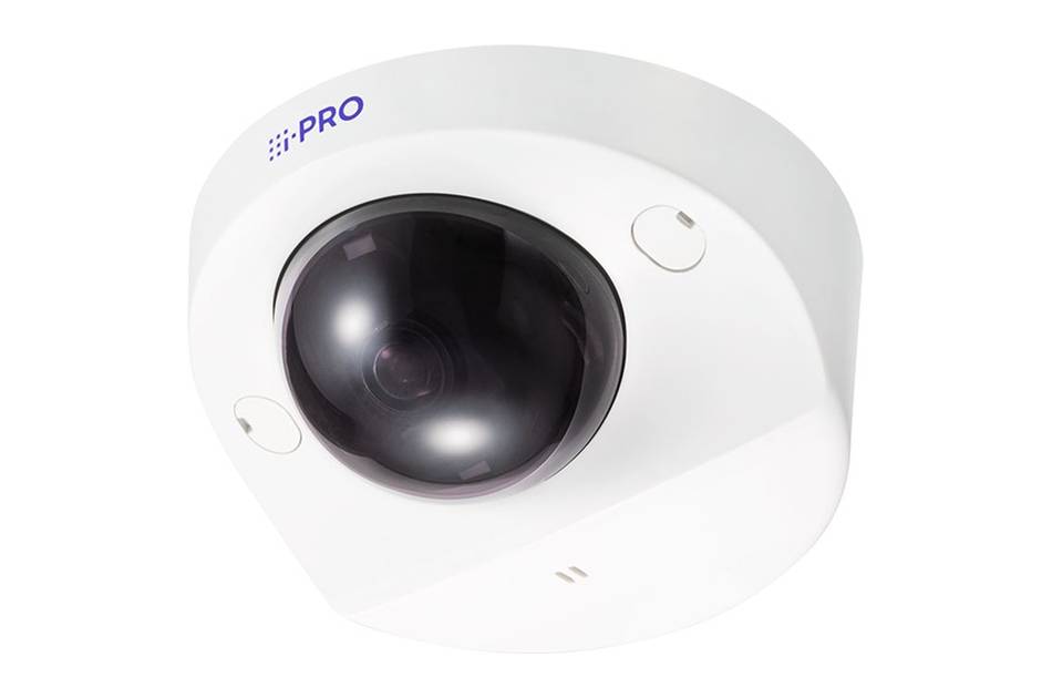 i-PRO WV-U31301-F2LGV, Netzwerk Compact Dome U-Serie, 2MP@30fps, 2,4mm IR, smoked, in