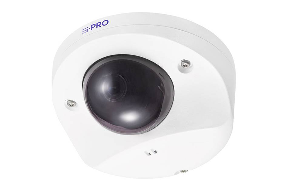 i-PRO WV-U35301-F2LGV, Netzwerk Compact Dome U-Serie, 2MP@30fps, 2,4mm IR, IP66, IK10, smoked, out