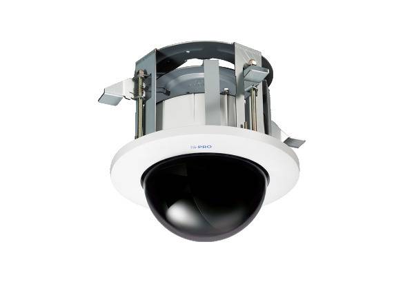 WV-QED100G-W i-PRO, Deckenhalter für den Einbau mit Kuppel, getönt, i-PRO white