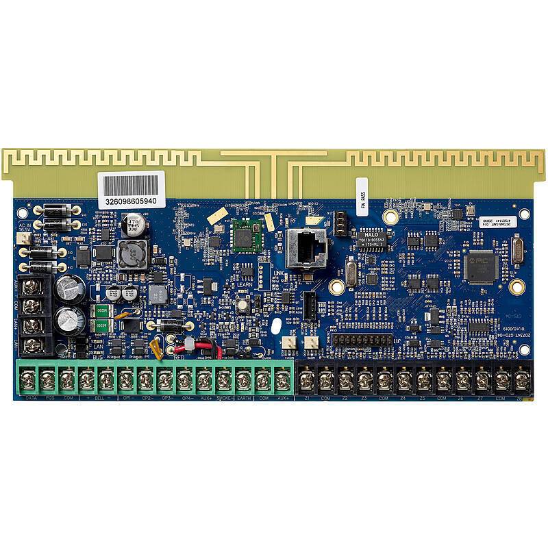 xGen NXG-9-BO Hauptplatine, 8 Zonen (max. 48), Hauptplatine | nach Richtlinien:EN 50131 Grad 2 | Einsatzgebiet:Gewerbeo