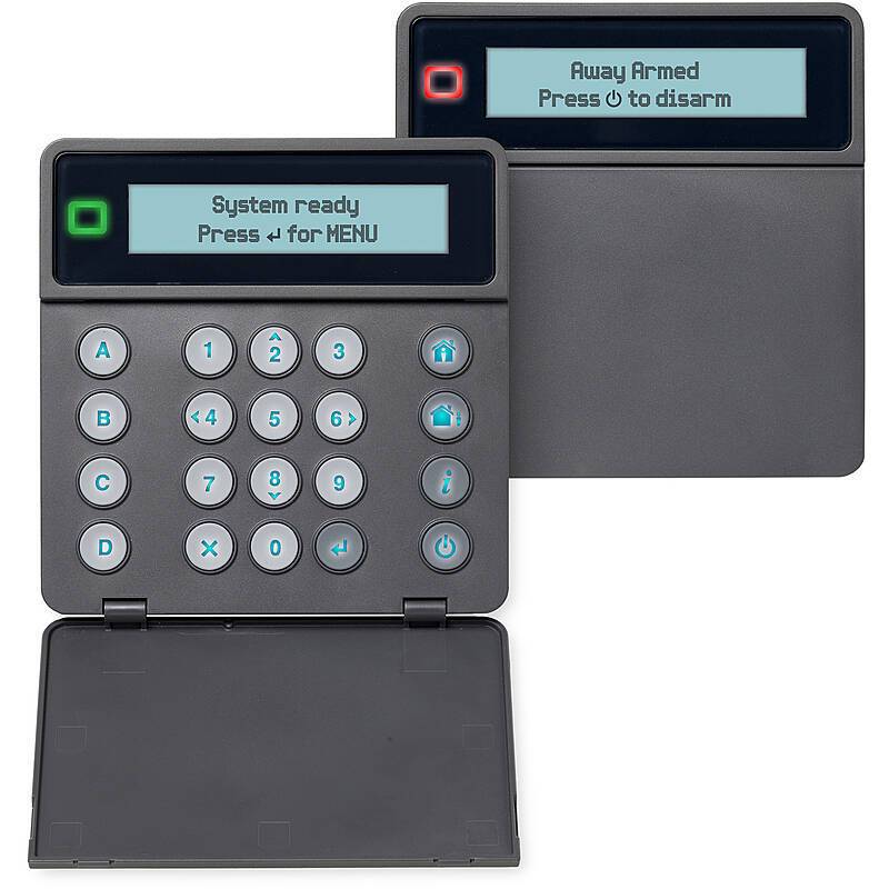 xGen NXG-1833-EUR Bedienteil mit Mifare, anthrazit, Bedienteil | nach Richtlinien:EN 50131 Grad 2 | Einsatzgebiet:Haust