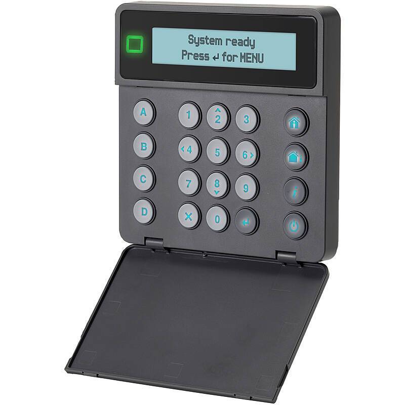 xGen NXG-1831-EUR Bedienteil, anthrazit, Bedienteil | nach Richtlinien:EN 50131 Grad 2 | Einsatzgebiet:Haustür, Treppen