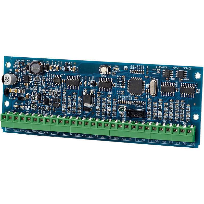 xGen NXG-208N Erweiterungsmodul, 8 Zonen, Erweiterungsmodul | nach Richtlinien:EN 50131 Grad 2 | Einsatzgebiet:Gewerbeo