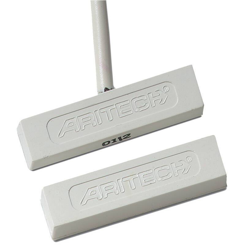 Aritech DC141 Magnetkontakt, klein, selbstklebend, Anschlussart: Schraubanschlüsse | Anschlussleitung: 4-adrig, 2m | Sc