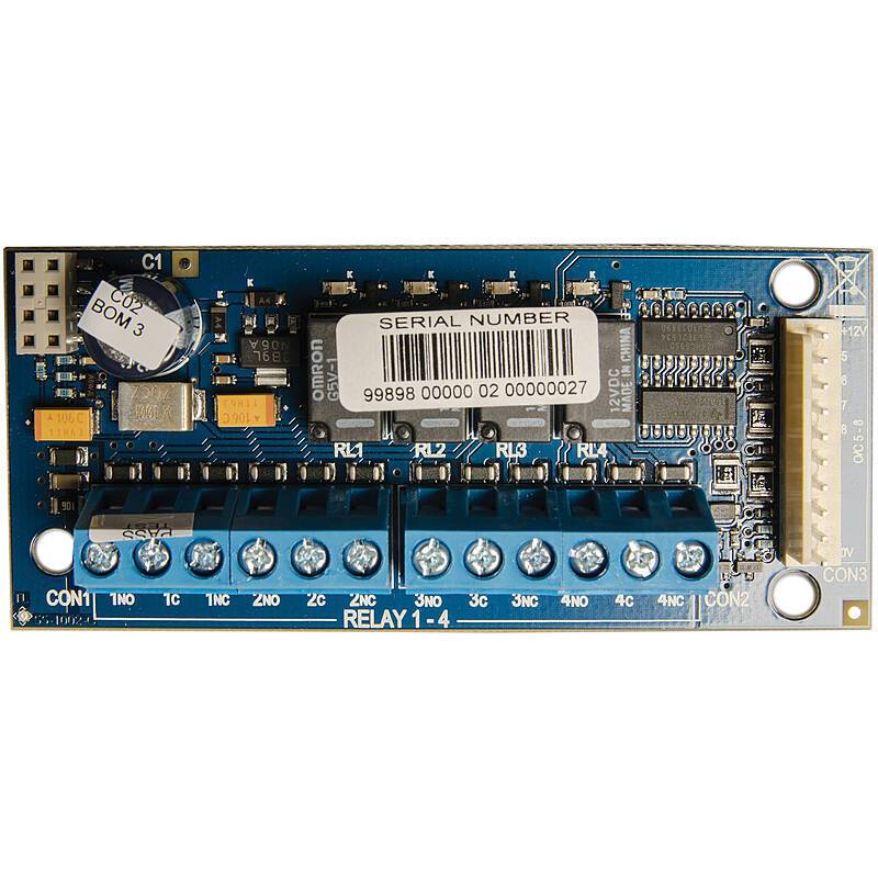 Aritech ATS624 ATS Advanced 4-fach Relais Ausgänge, Relaismodul, Zubehörartikel, Relaisplatine, Erweiterungsmodul | nac