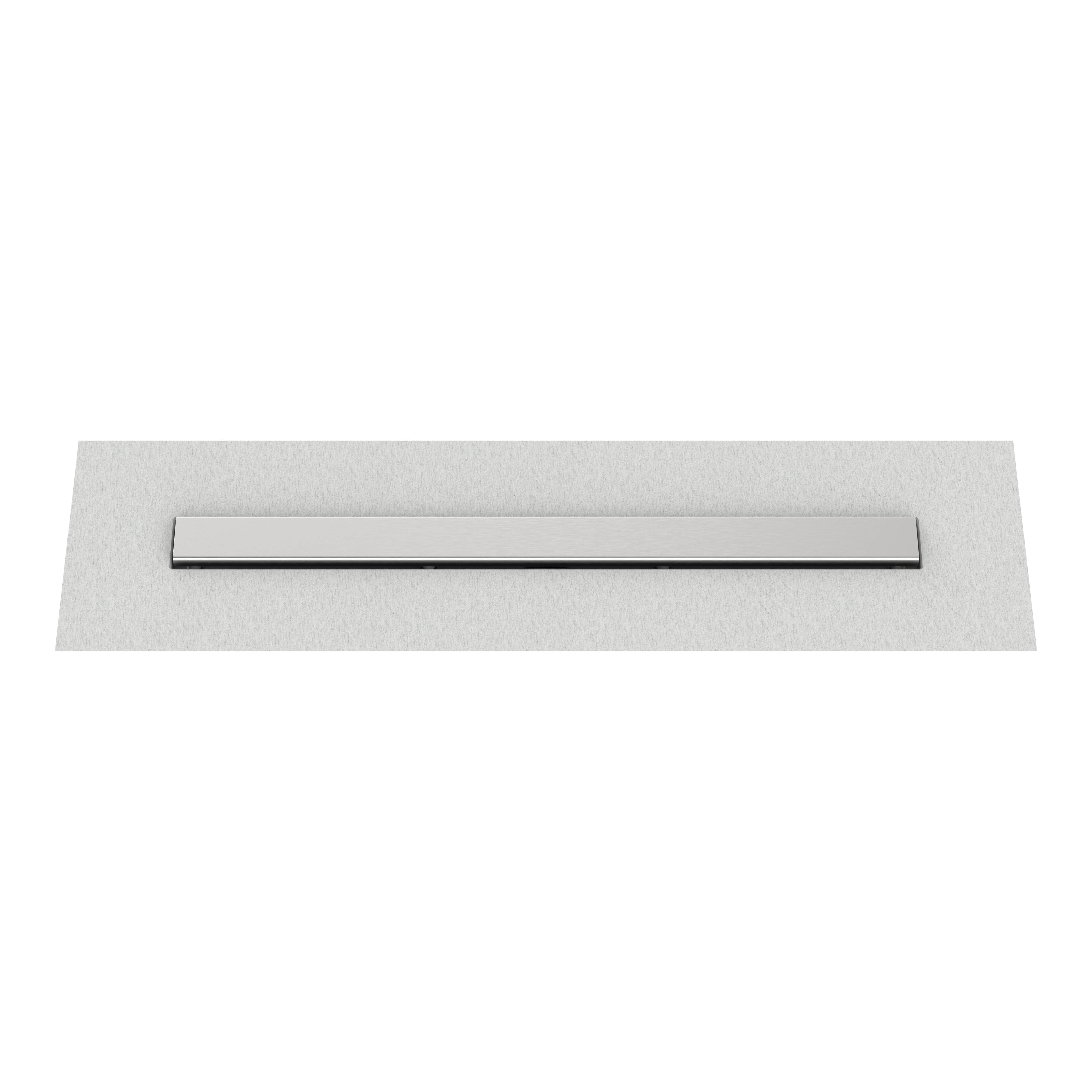 Duschrinne, 700 mm, mit Edelstahl-Abdeckung