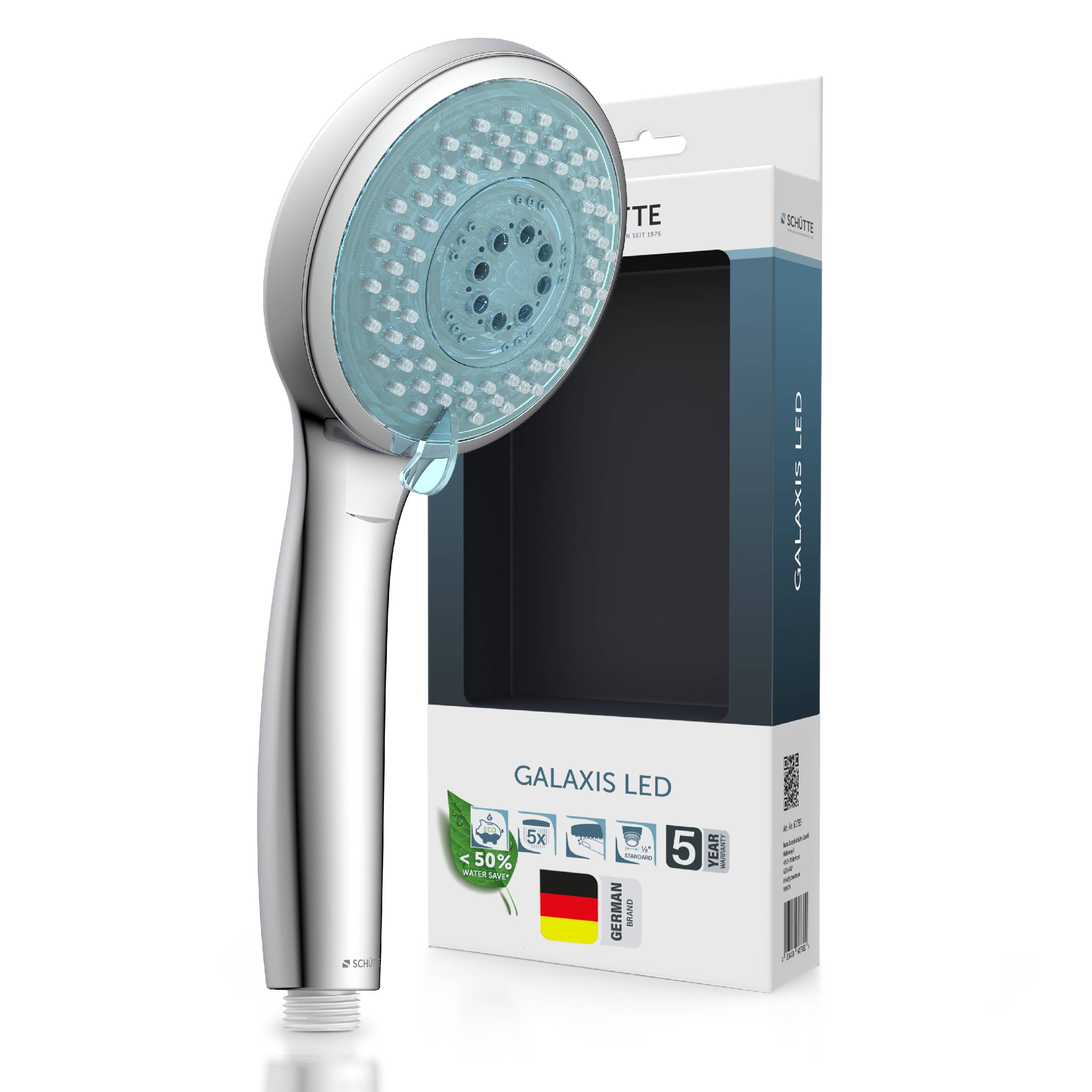 GALAXIS LED Handbrause, Chrom