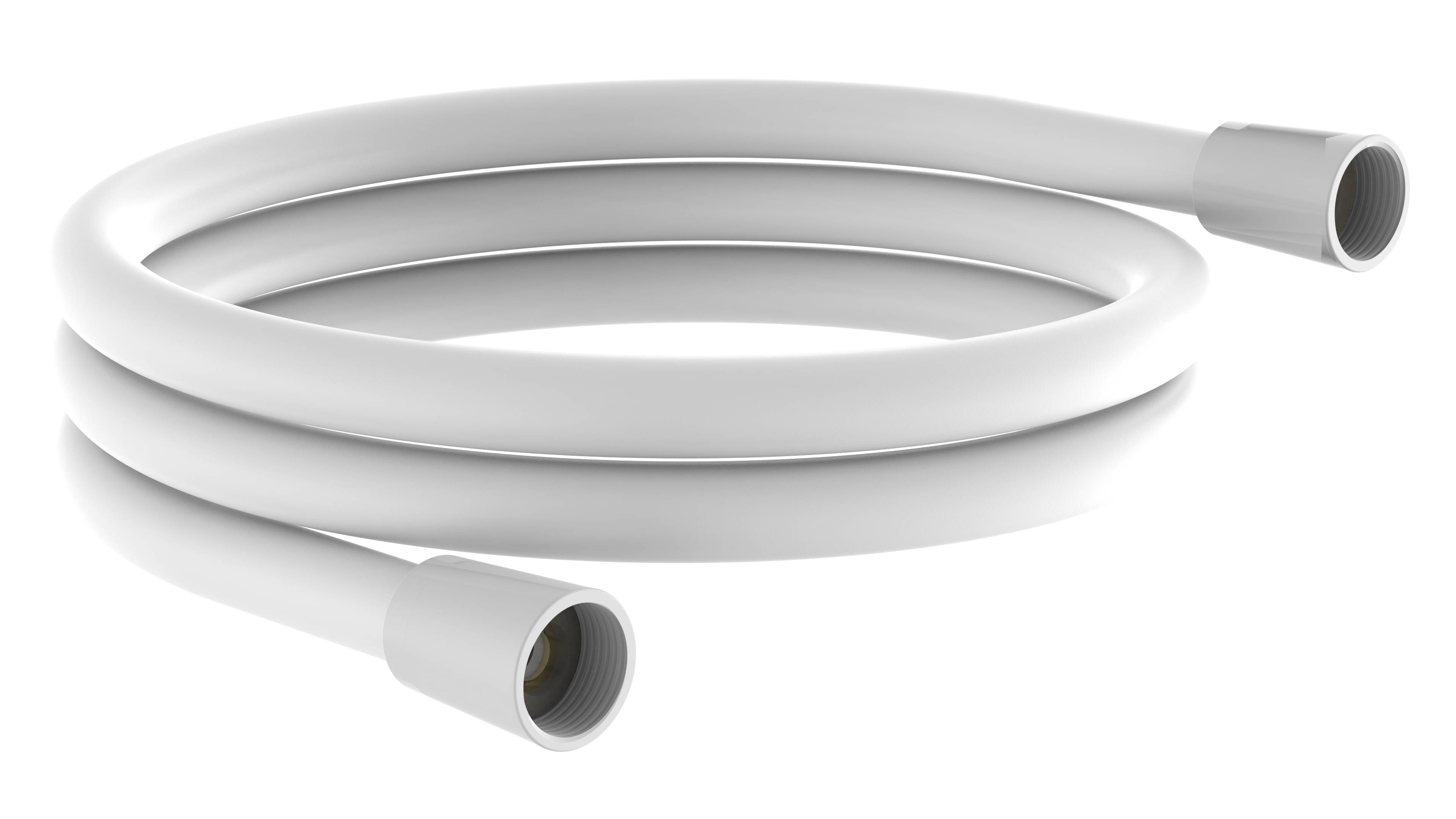 Brauseschlauch 150 cm, Kunststoff, Weiß