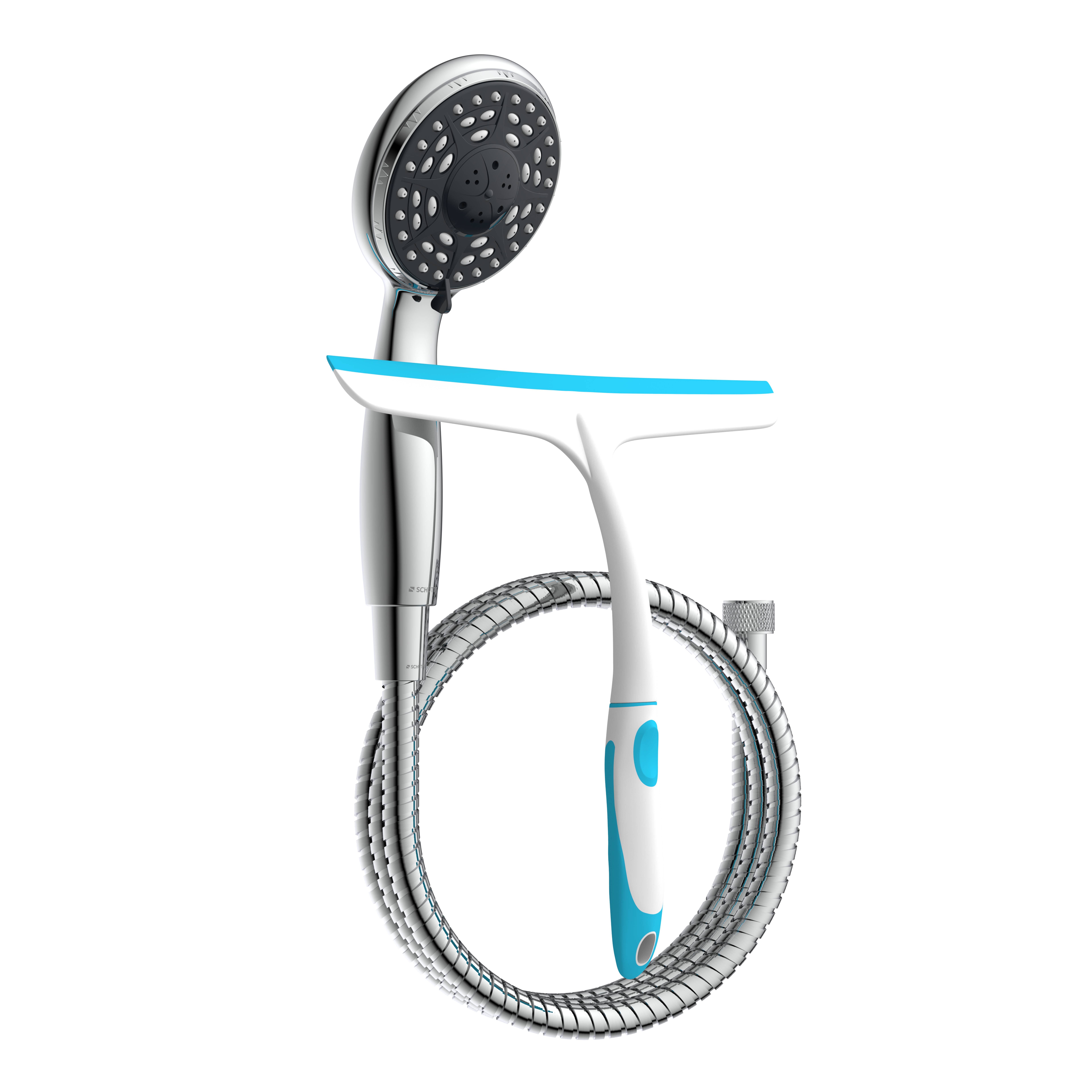 Handbrause-Set, Chrom, mit Abzieher