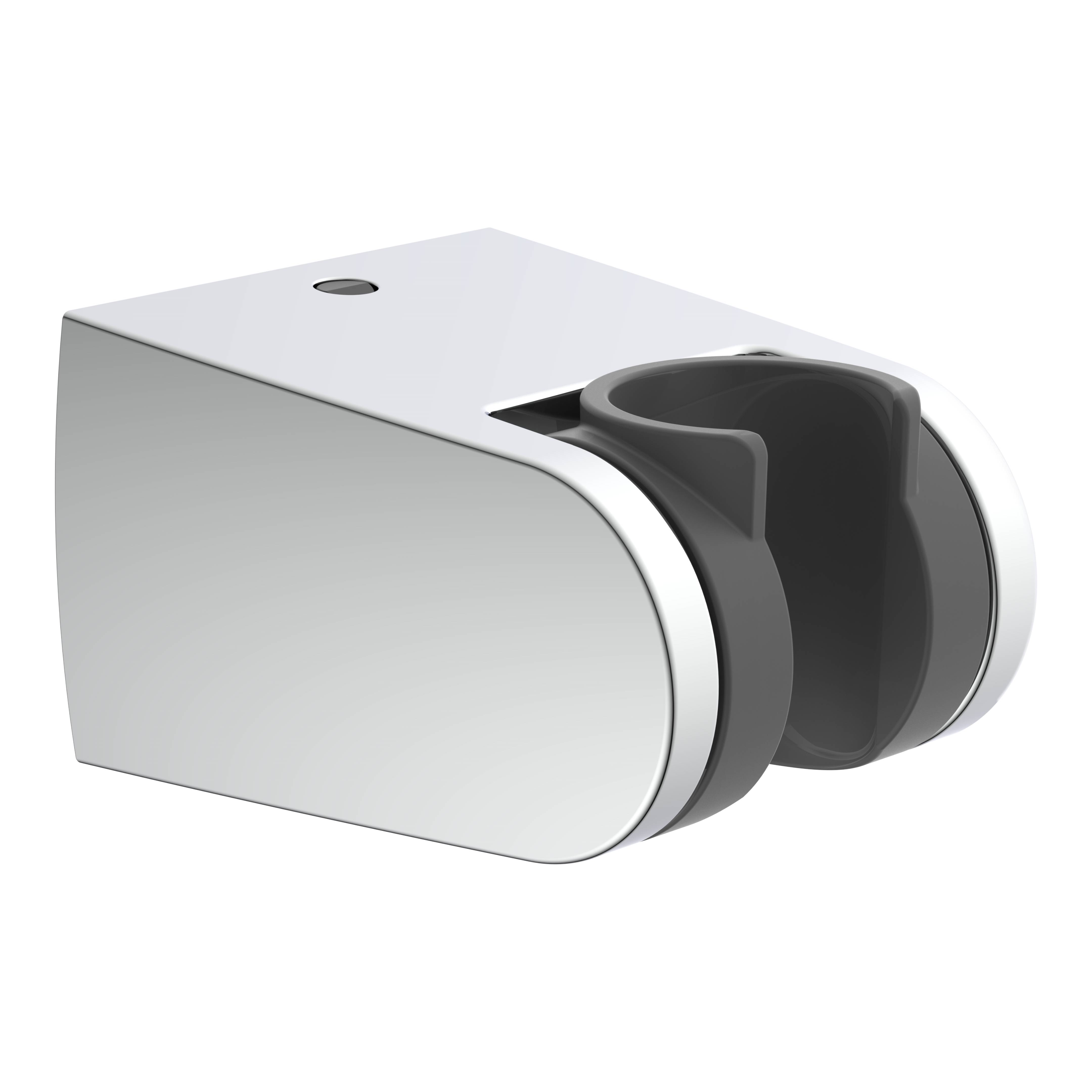 Brausehalter, Chrom, für Wandmontage