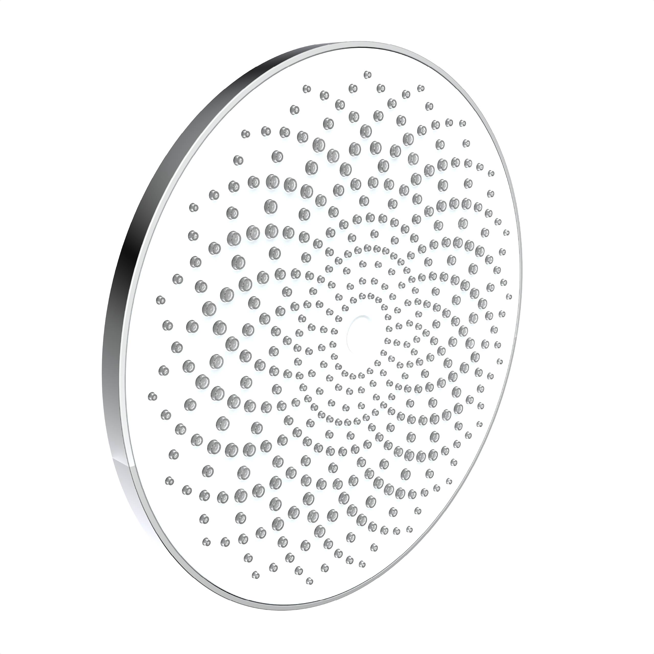 CAPRI Kopfbrause, Chrom/Weiß