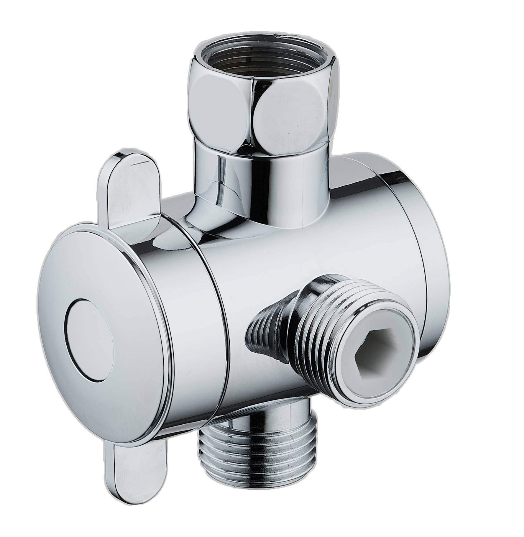 AVIGNON 3-Wege-Umsteller, Chrom