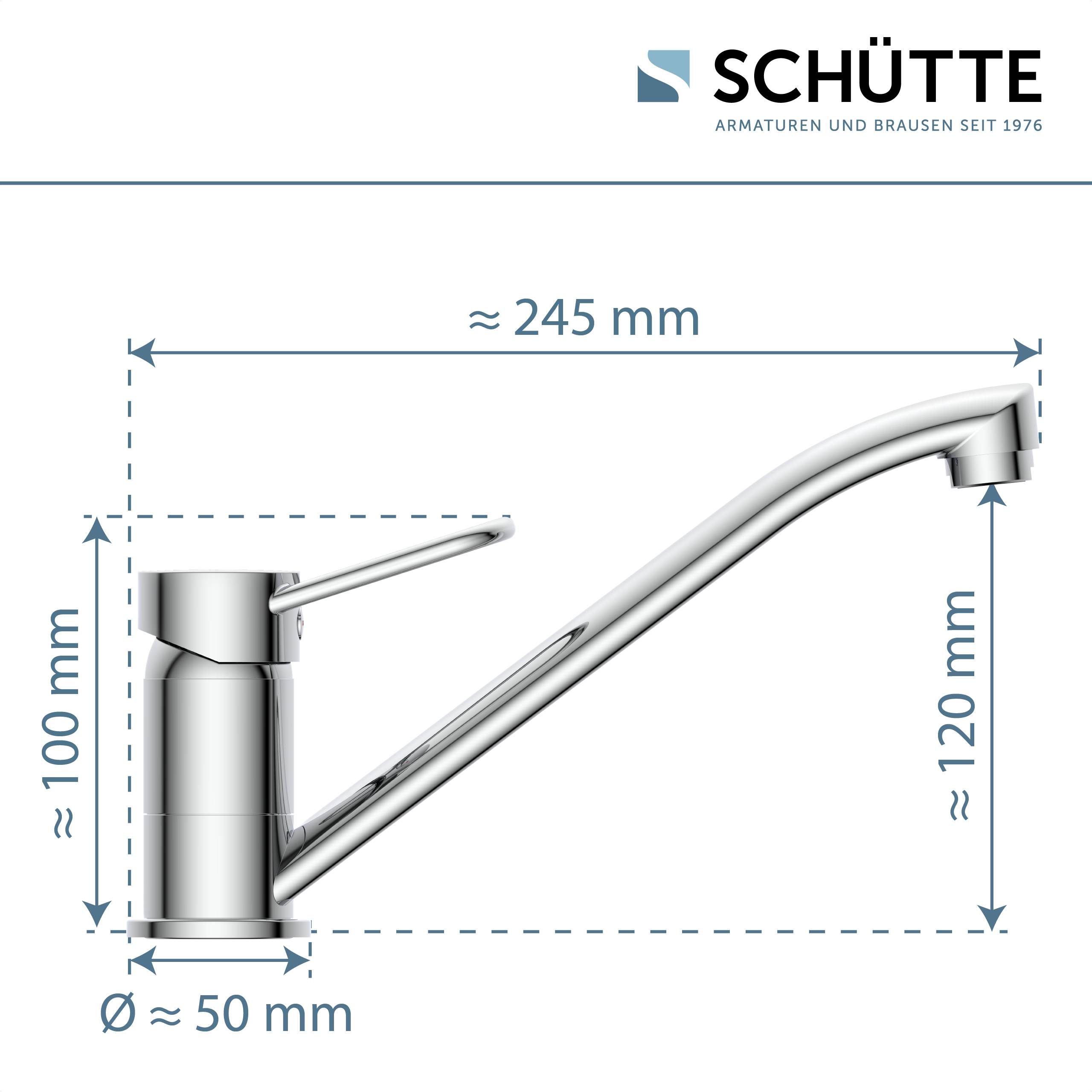 BIRTE Spültischarmatur, Chrom