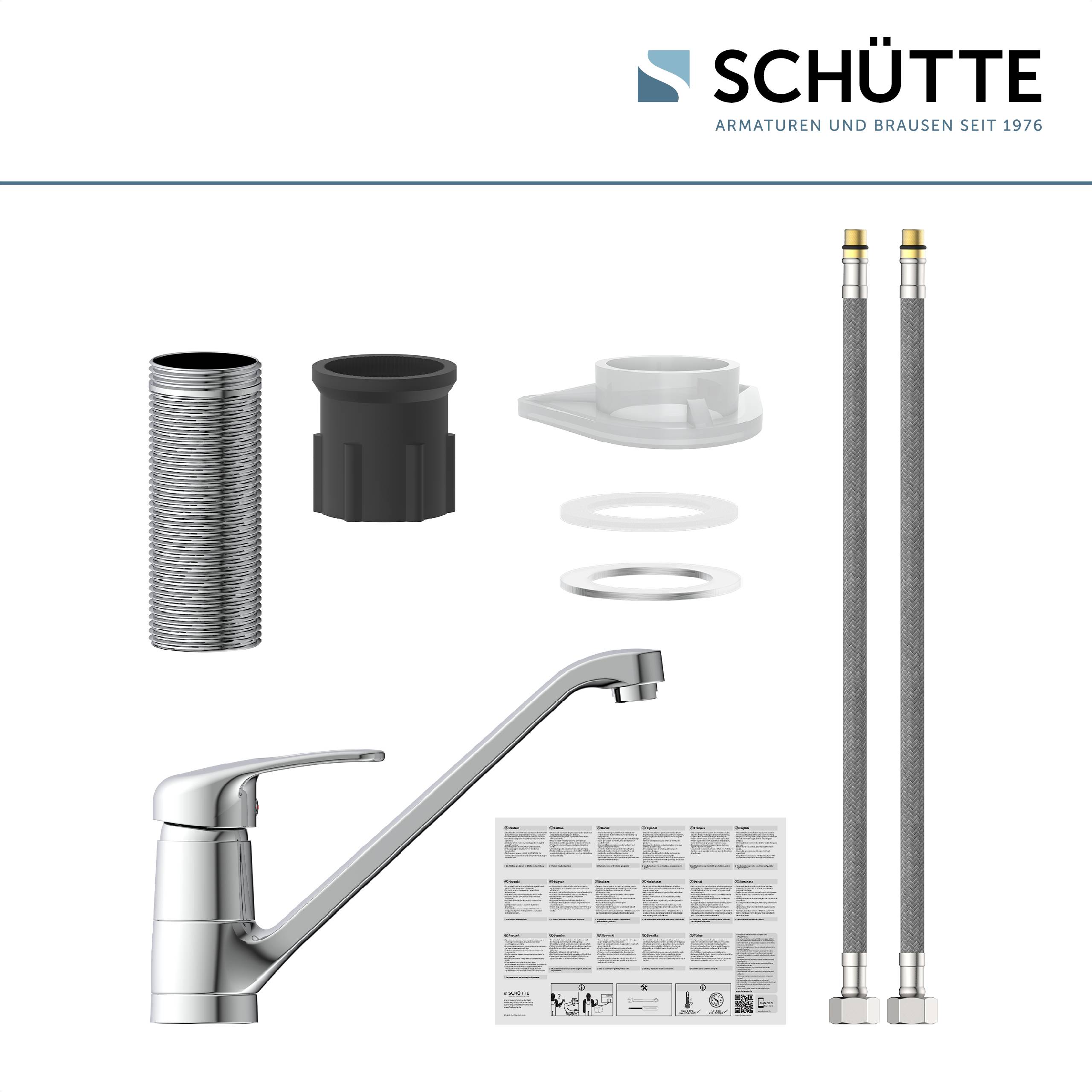 GRANDE Spültischarmatur, Chrom