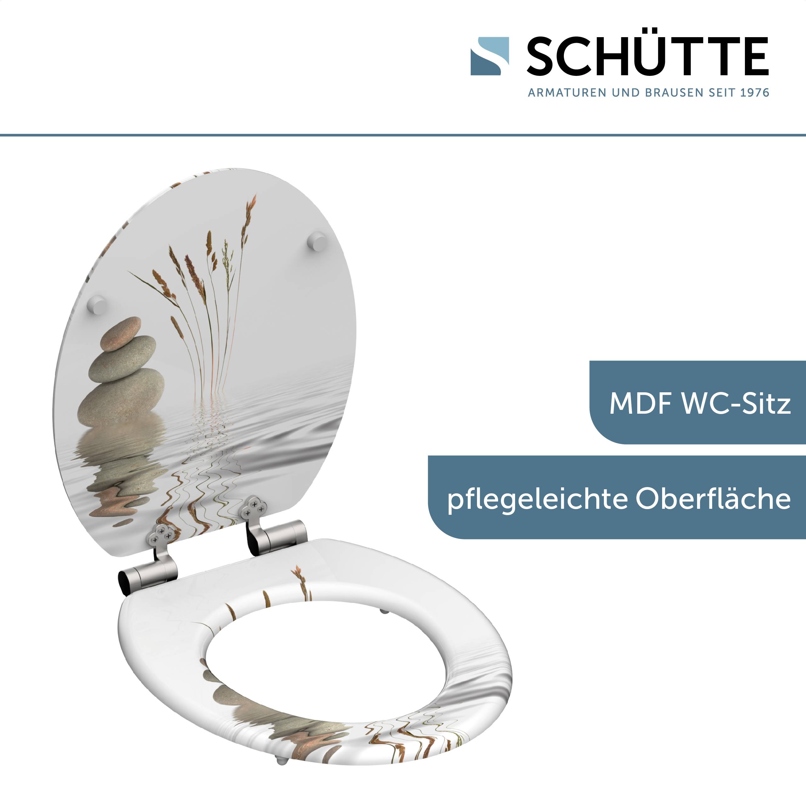 MDF WC-Sitz BALANCE, mit Absenkautomatik