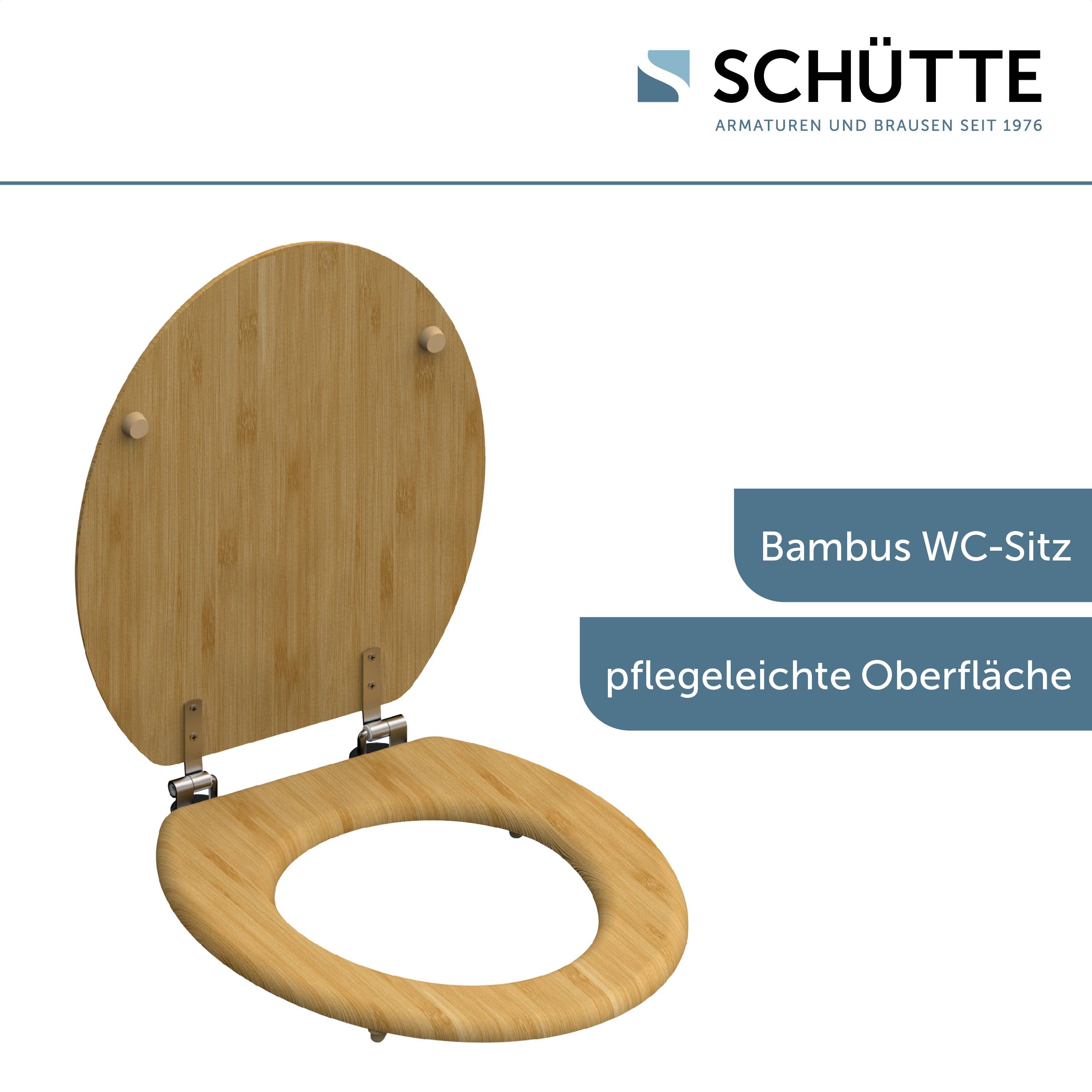 WC-Sitz NATURAL BAMBOO, Bambus