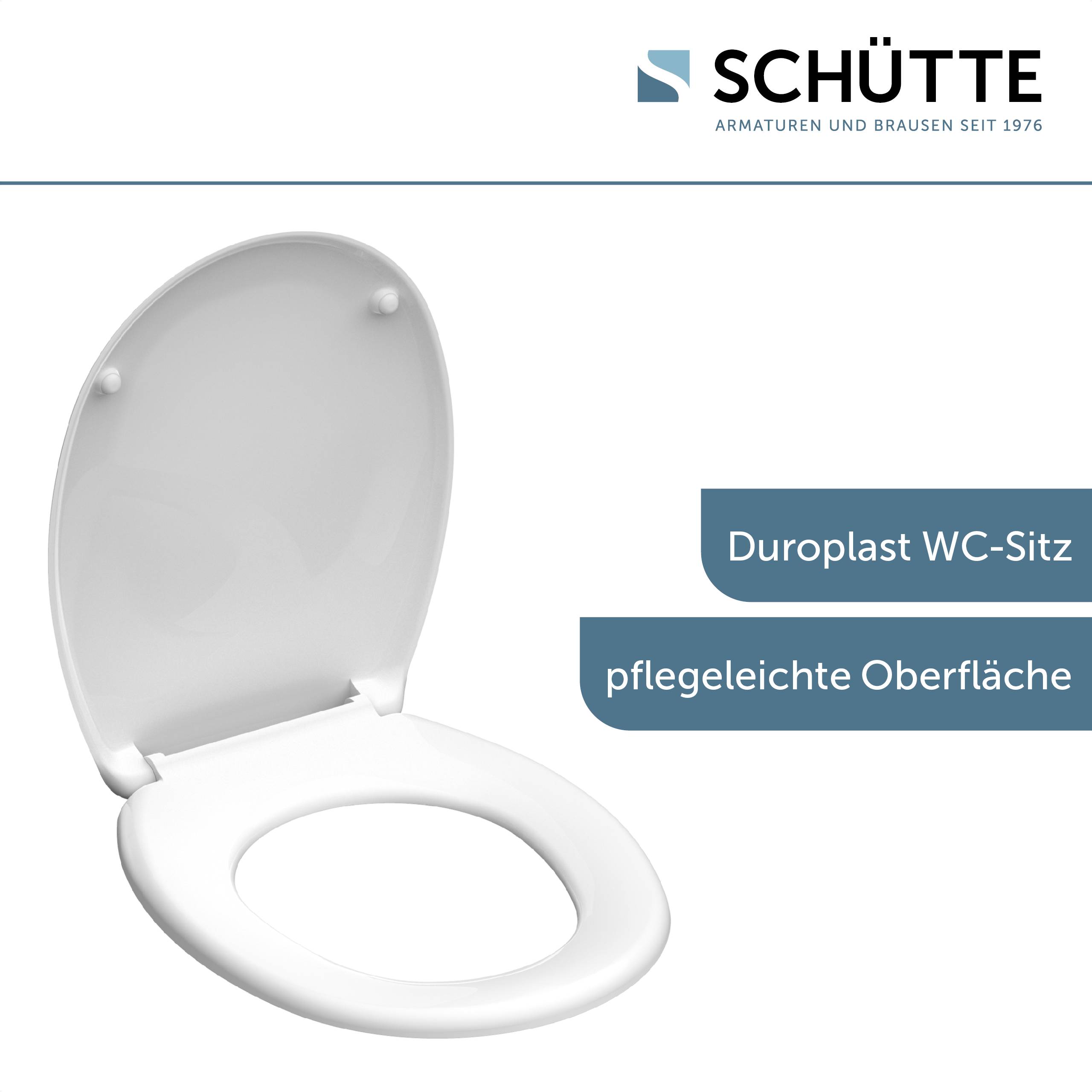 Duroplast WC-Sitz WHITE