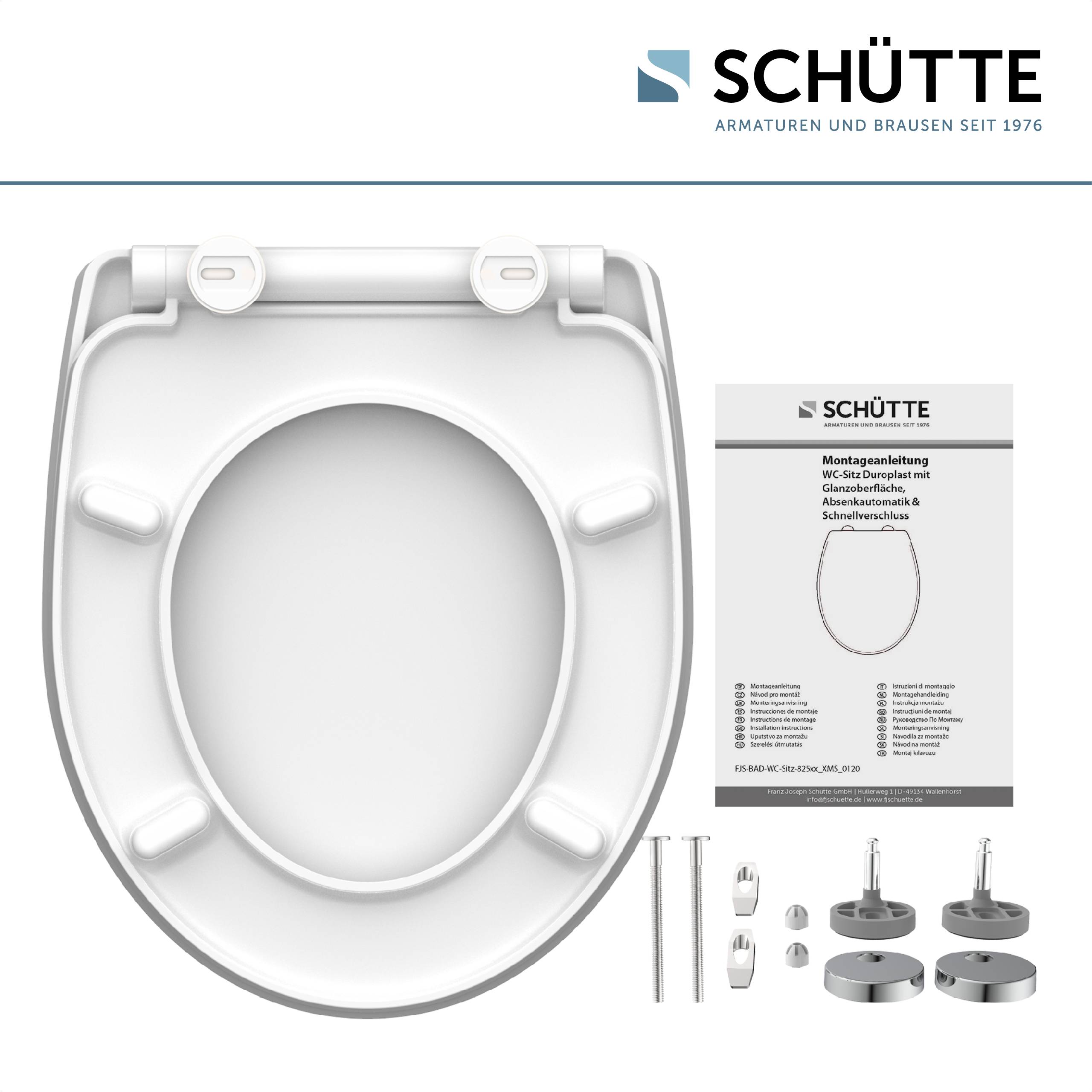 Duroplast HG WC-Sitz RELAXING FROG, mit Absenkautomatik und Schnellverschluss