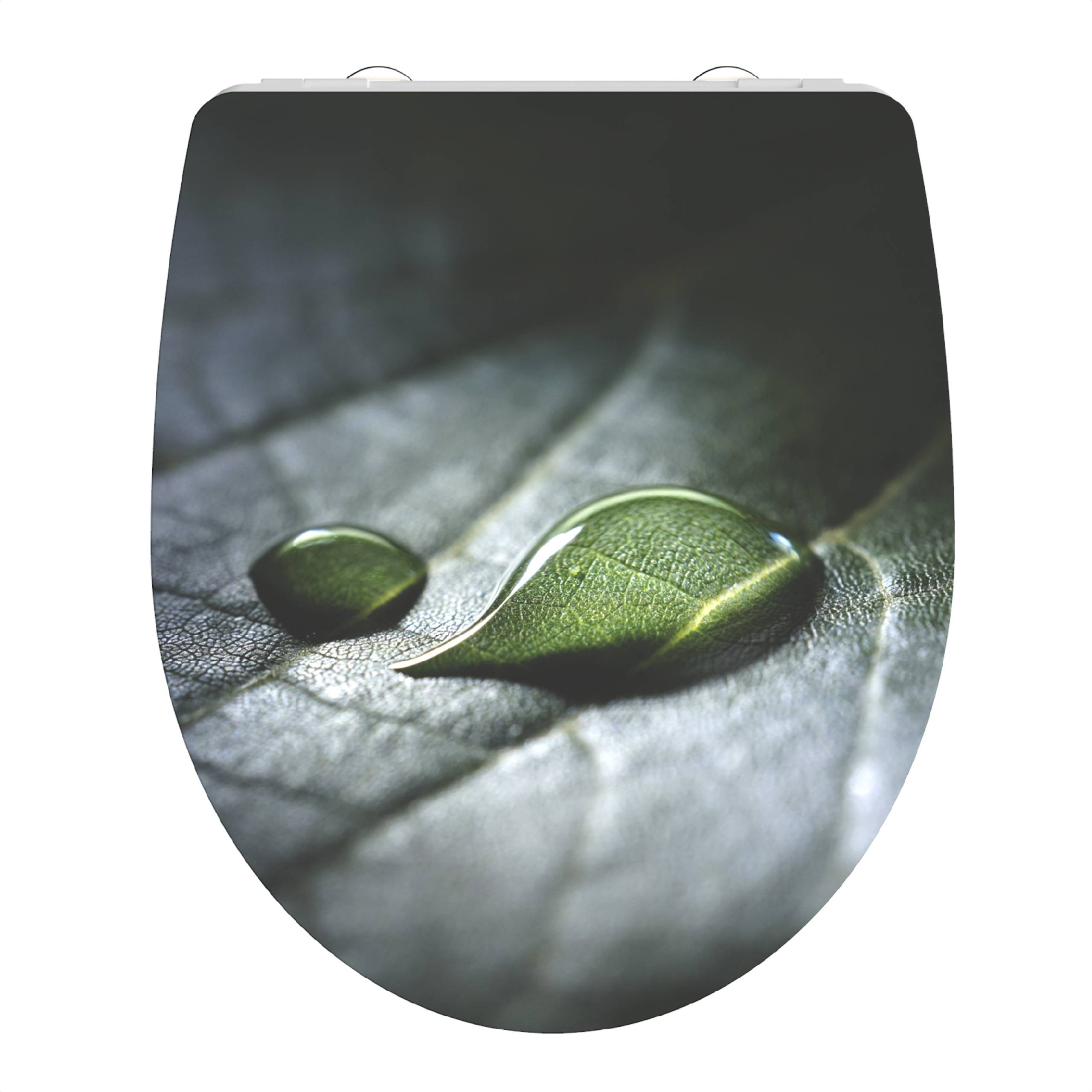 Duroplast HG WC-Sitz RAINDROP, mit Absenkautomatik und Schnellverschluss