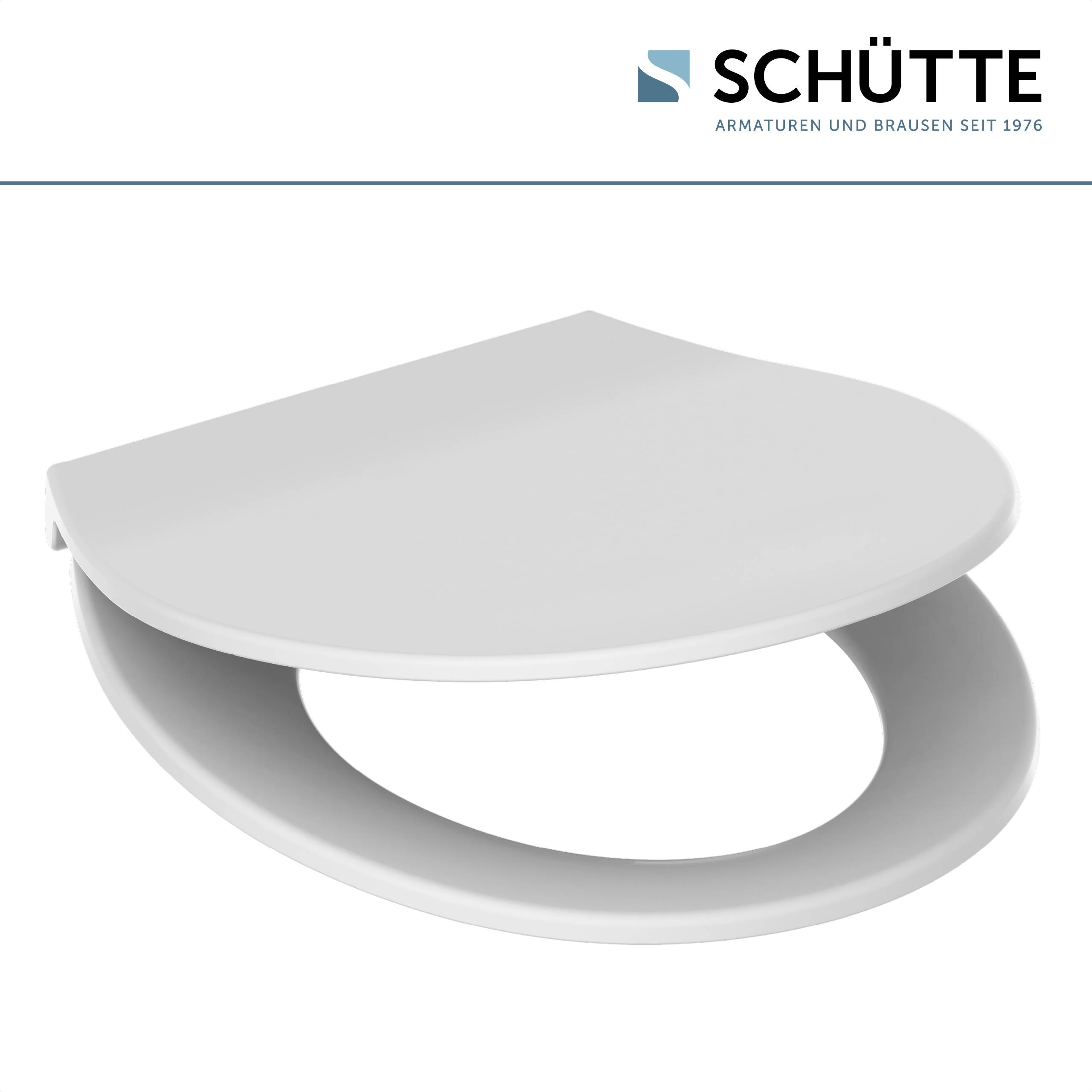 Thermoplast WC-Sitz WHITE, PREMIUM, mit Absenkautomatik und Schnellverschluss